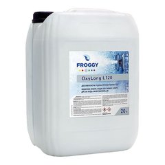 Жидкий дезинфекант на основе кислорода O2 FROGGY "OxyLong L120" 20 л (жидкость)
