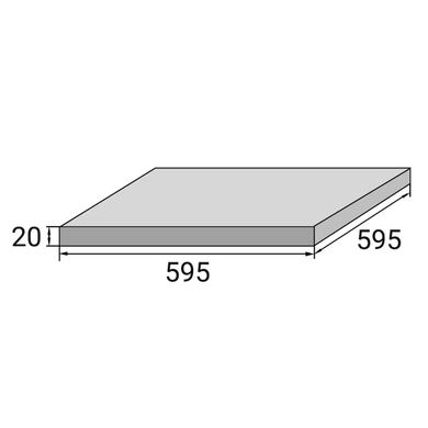 Плитка для террасы Aquaviva Ardesia Loft, 595x595x20 мм