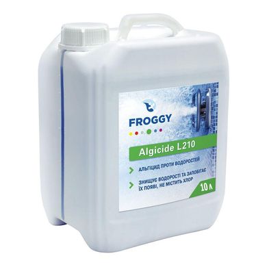 Жидкость для бассейна против водорослей FROGGY "Algicide L210" 10 л (альгицид)