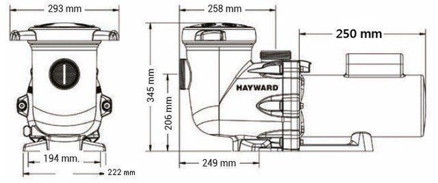 Насос Hayward TriStar 30-32 м3/г, 380В, 1,5 кВт FR