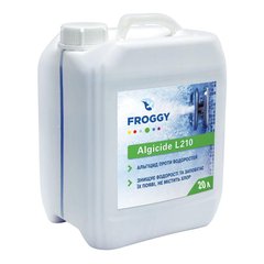 Жидкость для бассейна против водорослей FROGGY "Algicide L210" 20 л (альгицид)
