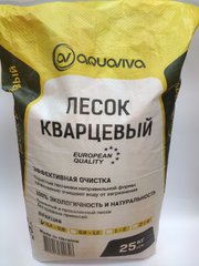 Песок кварцевый Aquaviva 0,4-0,8 25 кг