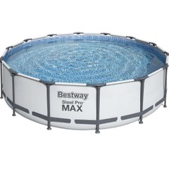 Каркасний басейн Bestway 56438 (457х122 см) з картриджним фільтром та драбиною