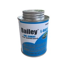 Клей для труб ПВХ Bailey L-6023 237мл