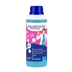 , AquaDoctor, От водорослей и мутности, Жидкость, 1 л, Бутылка, Для бассейнов, 24 месяца, Китай