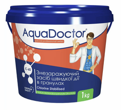 Шоковый хлор для бассейна в гранулах AquaDoctor C-60 1 кг