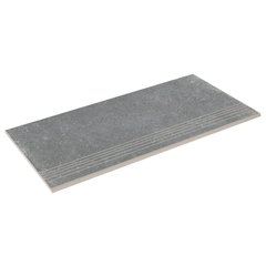 Бортовая прямая плитка Aquaviva Granito Gray, 595x289x20 мм
