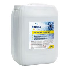 Жидкость для понижения уровня pH в бассейне Froggy "pH Minus Liquid SА" 20 л (серная кислота 35%)