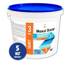 Таблетки для бассейна длительный хлор Макси Window World Water (таблетки по 200 г) 5 кг