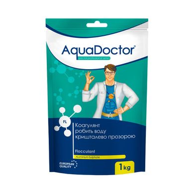 Коагулирующее средство в гранулах для бассейна AquaDoctor FL 1 кг