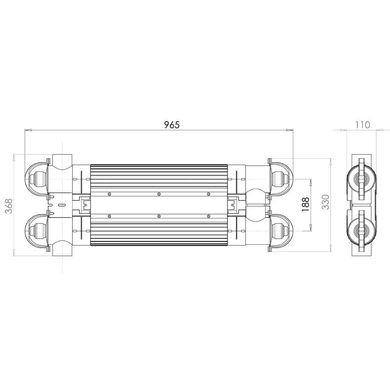 Ультрафиолетовая фотокаталитическая установка для бассейна Elecro Quantum Q-131